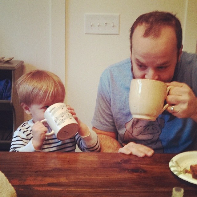 Morning Joe for Papa bear and Baby bear