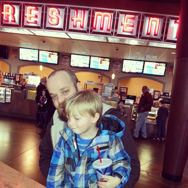 Jackson did awesome at his first movie! Frozen was amazing too!